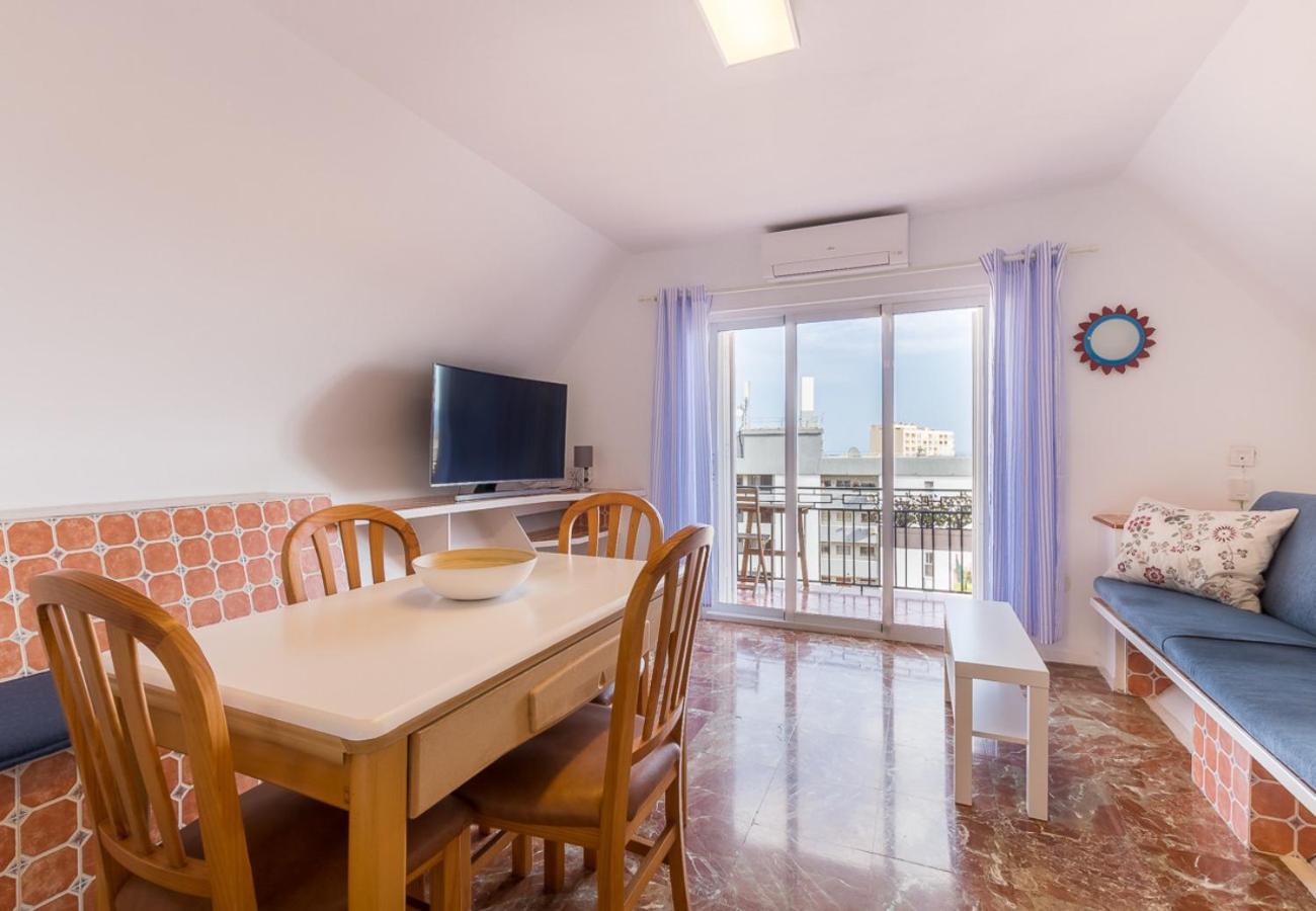 Reformado Apartamento En El Centro Con Vista Al Mar توريمولينوس المظهر الخارجي الصورة