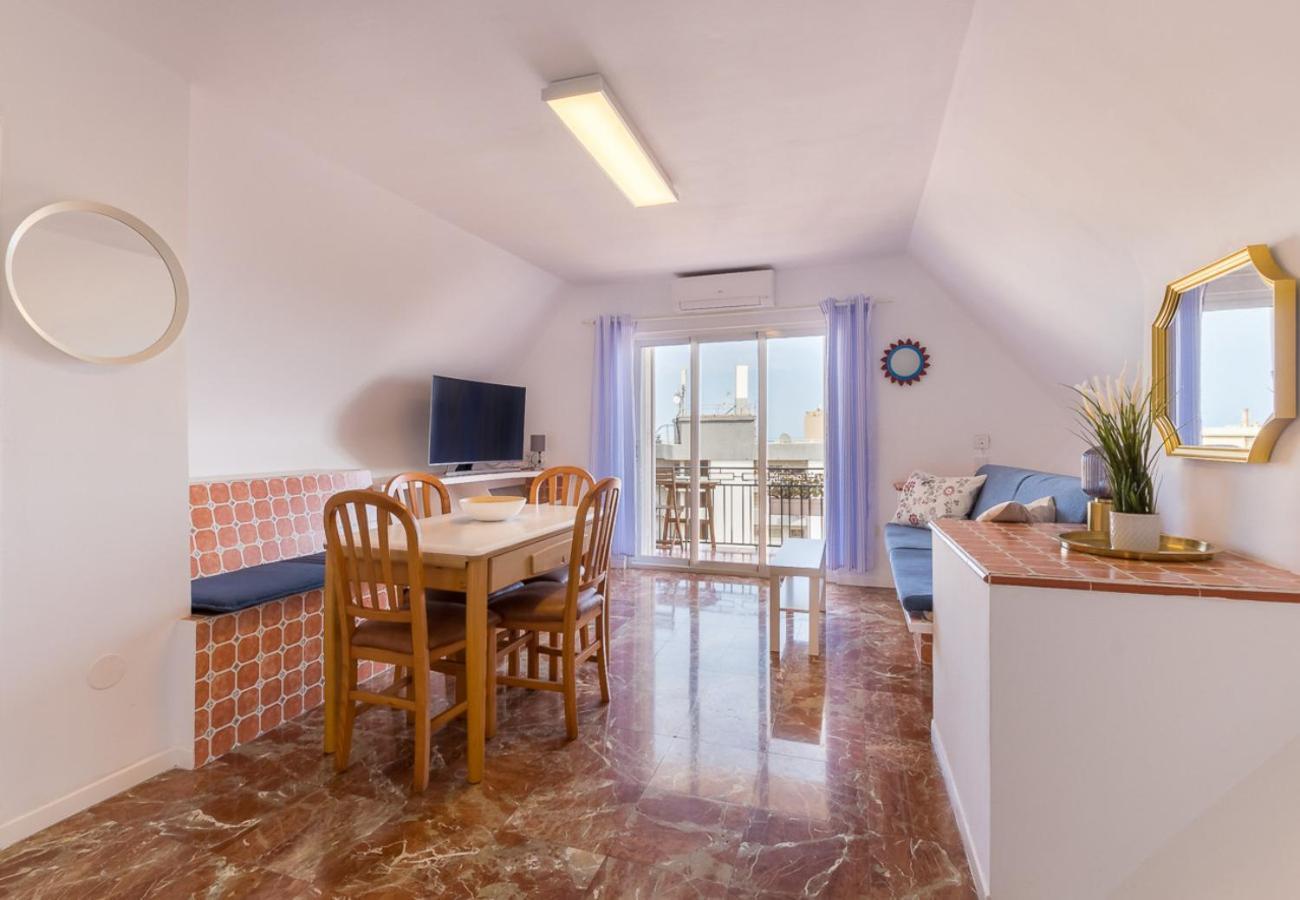 Reformado Apartamento En El Centro Con Vista Al Mar توريمولينوس المظهر الخارجي الصورة